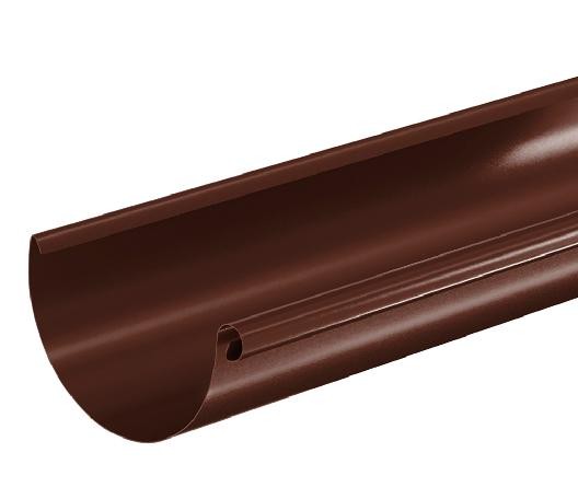 Водосток Aquasistem, система 150/100 - Водосточный желоб 3.00м RAL 8017 Коричневый купить в Альметьевске