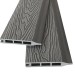 Заборная панель шип-паз EasyDecking Wood-Х 146х20 Серый купить в Альметьевске