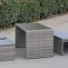Диван-Трансформер AFINA плетеный из иск. ротанга S330G-W78 Grey купить в Альметьевске
