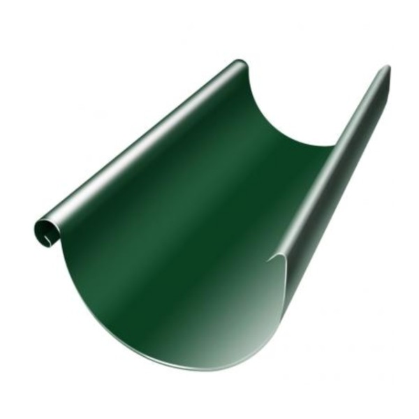 Водосток Grand Line 125x90 – Желоб 3м RAL 6005 купить в Альметьевске