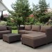 Комплект мебели AFINA плетеной из иск. ротанга YR821A Brown/Beige купить в Альметьевске