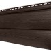Виниловый сайдинг tecos, серия lux - оцилиндрованный брус двойной, - бразильская вишня купить в Альметьевске