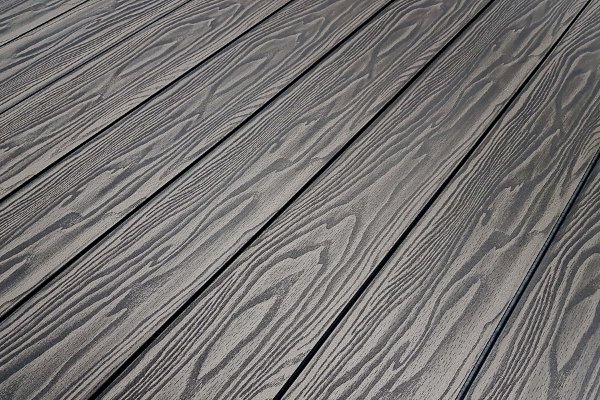 Террасная доска из ДПК Terrapol Смарт 3D Полнотелая с пазом Черное дерево купить в Альметьевске