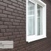 Фасадная панель Ю-Пласт Стоун Хаус Кирпич Коричневый купить в Альметьевске