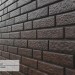 Фасадная панель Ю-Пласт Стоун Хаус Кирпич Коричневый купить в Альметьевске