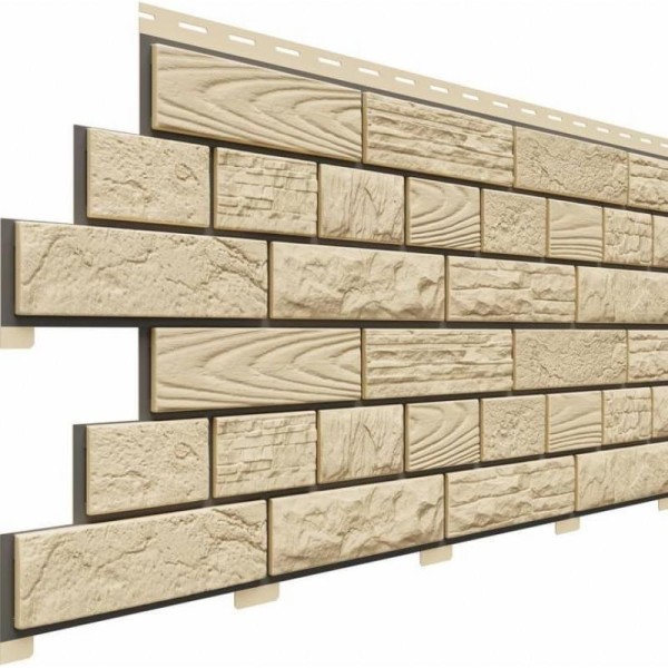 Фасадные панели (Цокольный Сайдинг) Доломит Москва Кремневый купить в Альметьевске