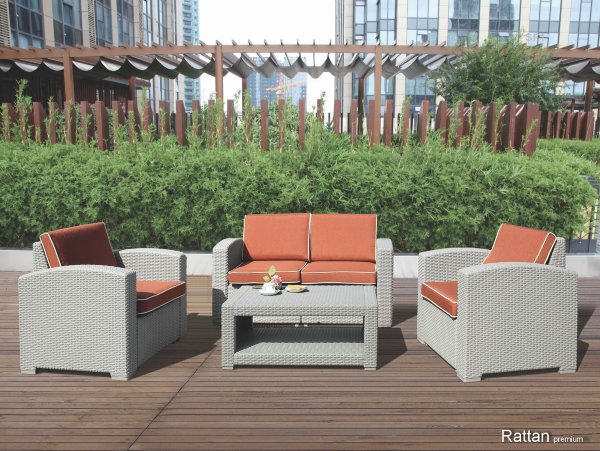 Уличные диваны и кресла коллекции Rattan Premium 4 купить в Альметьевске