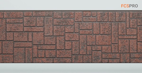 Фиброцементные панели FCS Simple АА5 (под камень) купить в Альметьевске