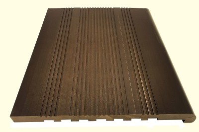 Ступени Полнотелые из ДПК NanoWood - Шоколад 20 мм
