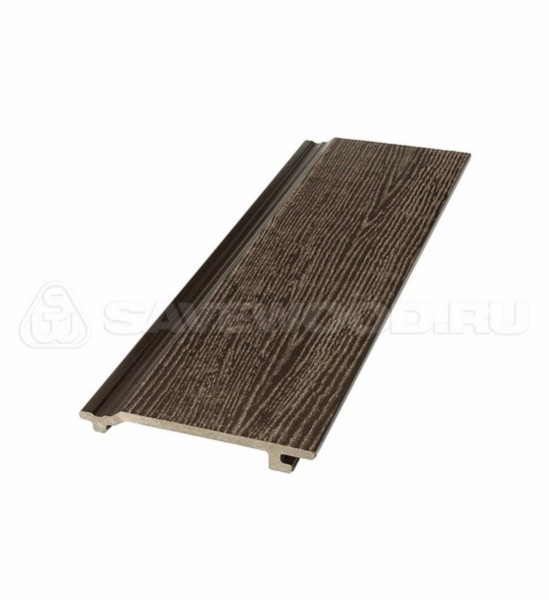 Сайдинг из дпк savewood sw-sorbus радиальный распил темно-коричневый купить в Альметьевске