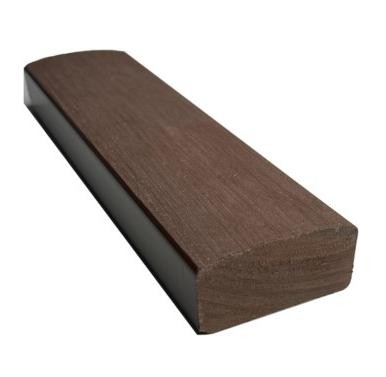 Лавочный брус Ecodecking Некст полнотелый брашированный 70х35 шоколад (под заказ) купить в Альметьевске