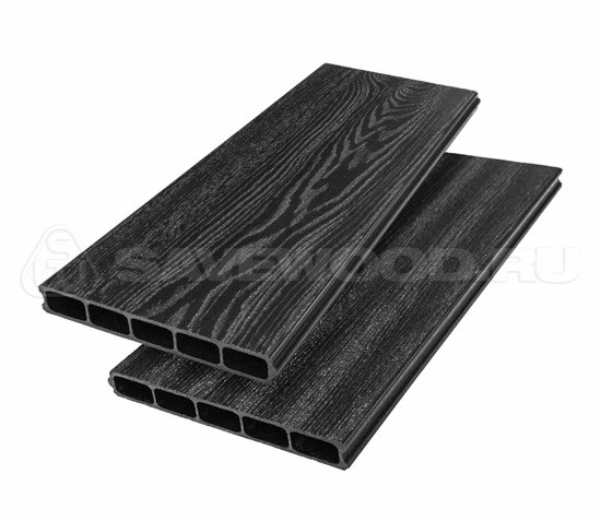 Грядочная доска ДПК 3D Savewood SW Rumex Чёрный купить в Альметьевске
