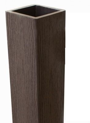 Столб опорный Woodvex Co-Extrusion Венге купить в Альметьевске