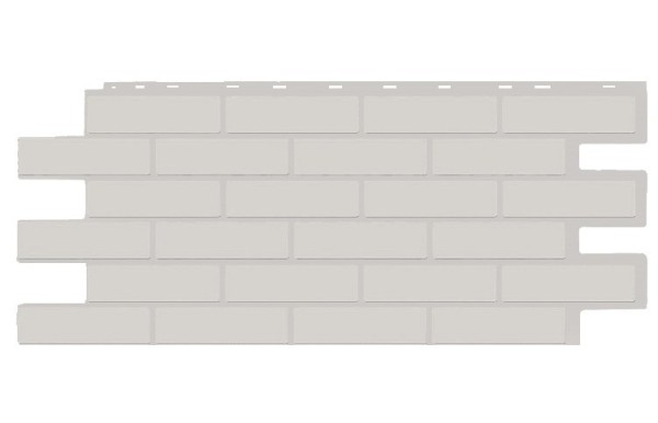 Фасадная панель T-Siding Кирпич Модерн Эко Уайт купить в Альметьевске