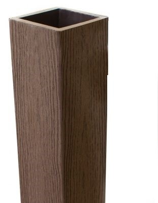 Столб опорный Woodvex Co-Extrusion Темно - Коричневый купить в Альметьевске